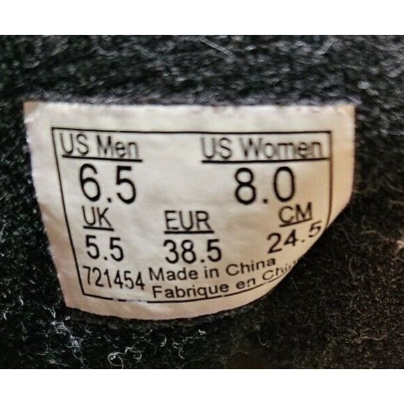 Vans Off The Wall SK8-Hi Top Gray Black Casual Shoes Sneakers Mens 6.5 Womans 8 - Picture 7 of 7